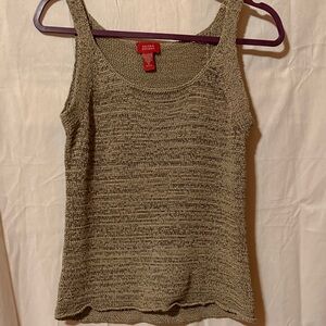 78- Valerie Stevens Olive Knit Tank Top